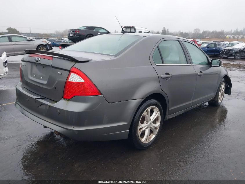 2012 Ford Fusion Se