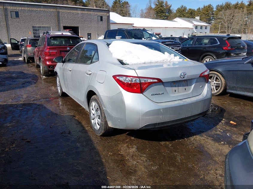 2016 Toyota Corolla Le