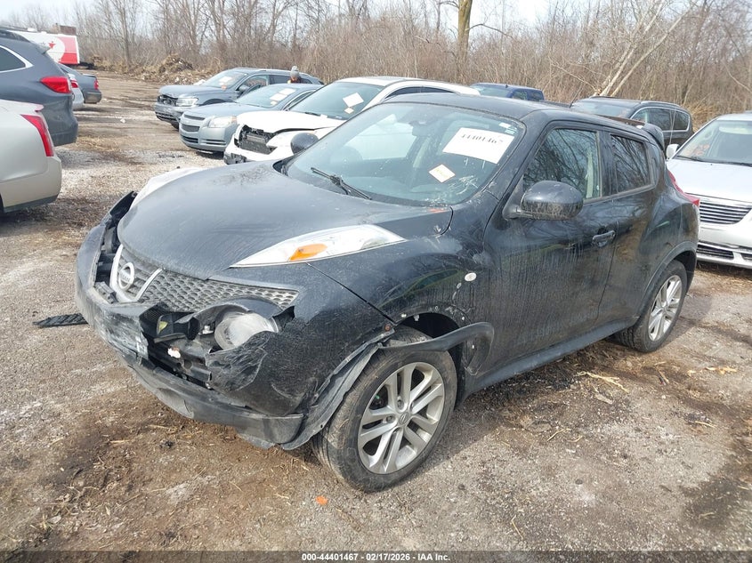 Vin: jn8af5mv1et360569, lot: 44898034, nissan juke sv 20142