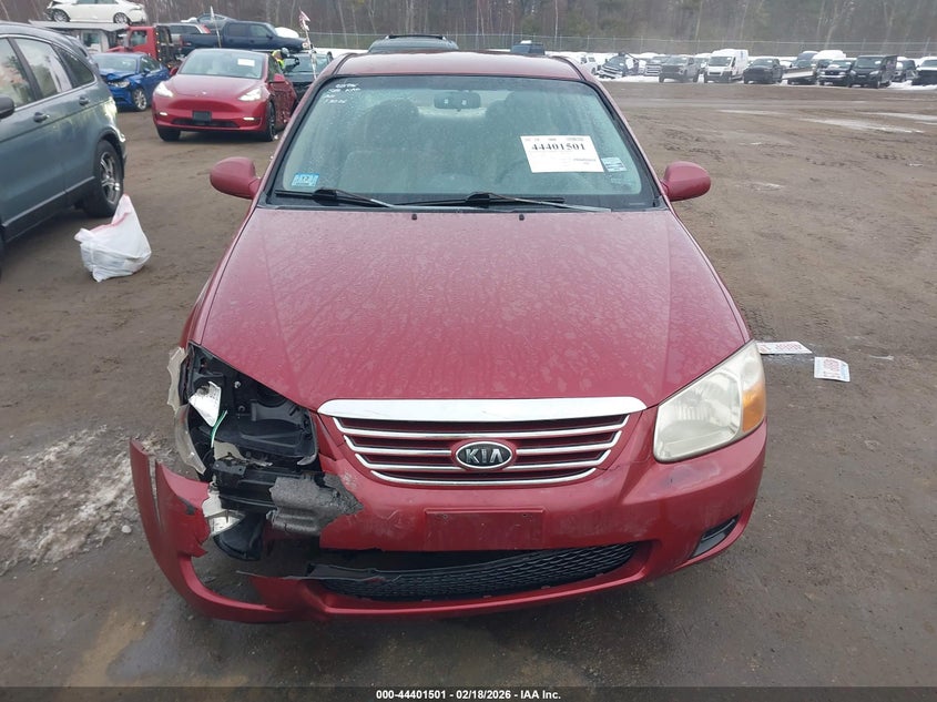 2007 Kia Spectra Ex VIN: KNAFE122875433222 Lot: 44401501