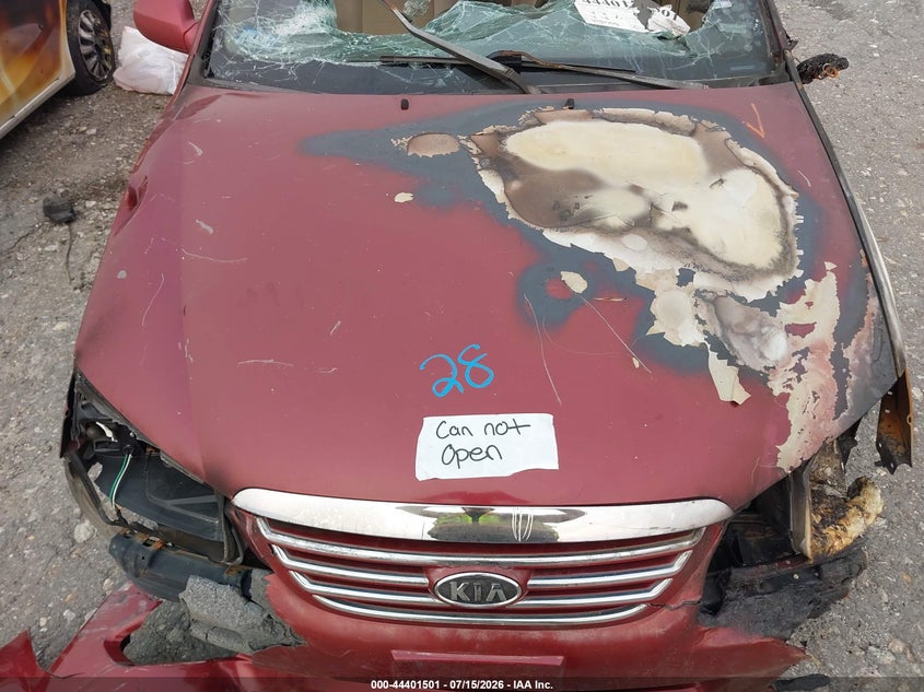 2007 Kia Spectra Ex VIN: KNAFE122875433222 Lot: 44401501