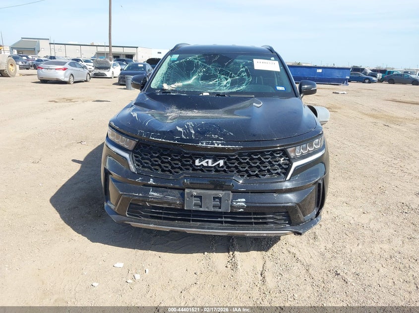 VIN 5XYRL4LCXNG102337 2022 KIA SORENTO S