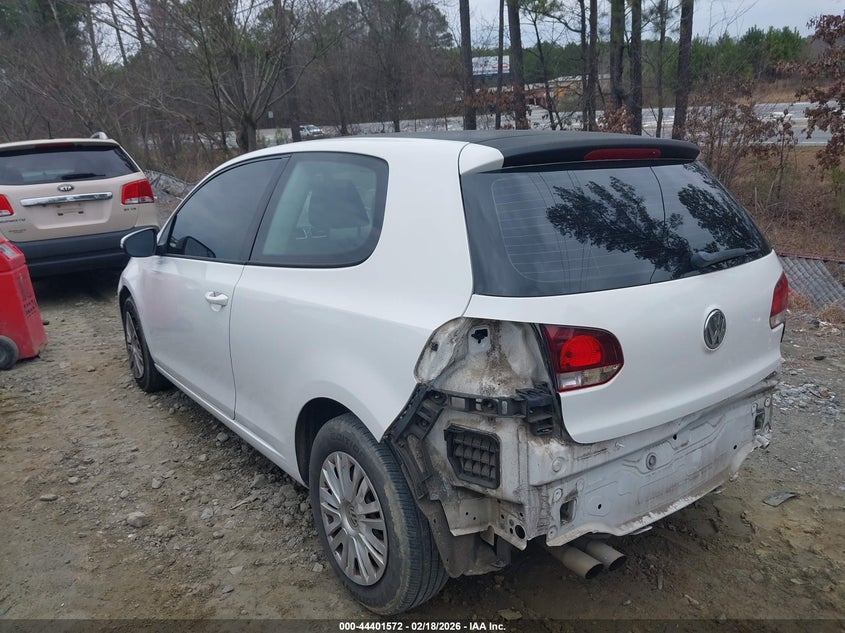 2013 Volkswagen Golf 2.5L 2-Door