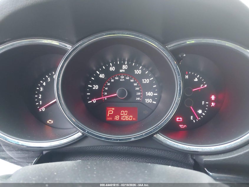 2013 Kia Sorento Lx VIN: 5XYKT4A60DG416169 Lot: 44401615