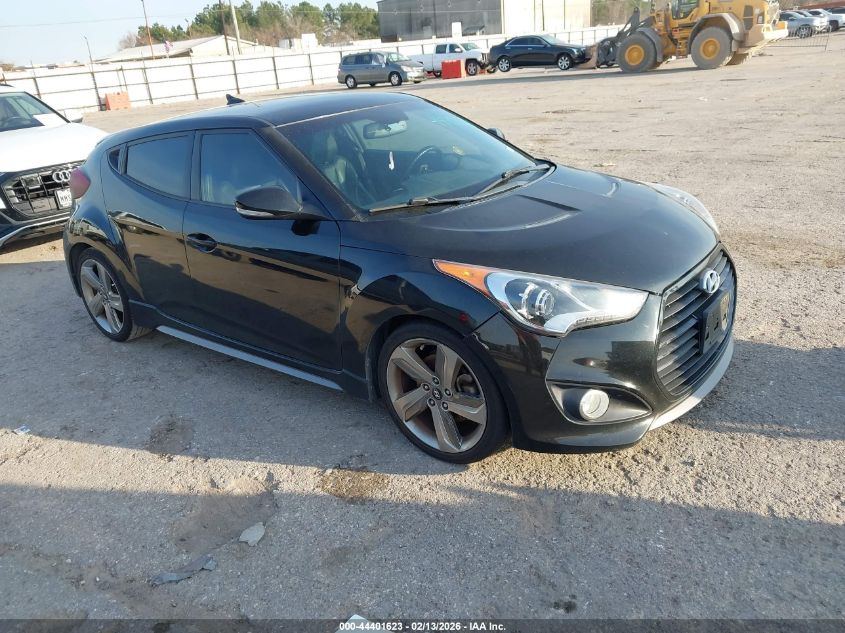 2014 Hyundai Veloster Turbo W/Black