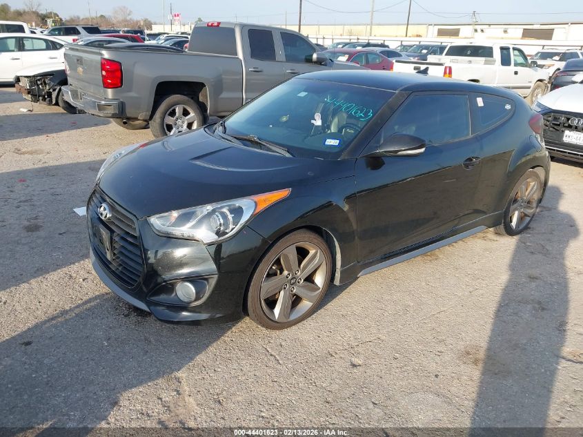 2014 Hyundai Veloster Turbo W/Black
