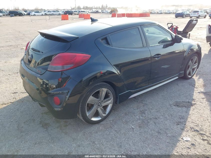 2014 Hyundai Veloster Turbo W/Black