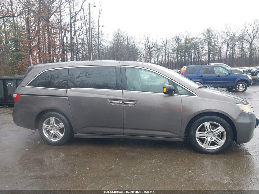 2012 Honda Odyssey 3.5 Touring/Touring Elite grey Lot 111044401636 Vin 5FNRL5H96CB053418