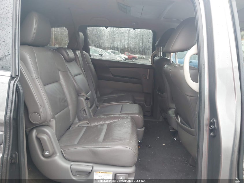 2012 Honda Odyssey 3.5 Touring/Touring Elite grey Lot 111044401636 Vin 5FNRL5H96CB053418