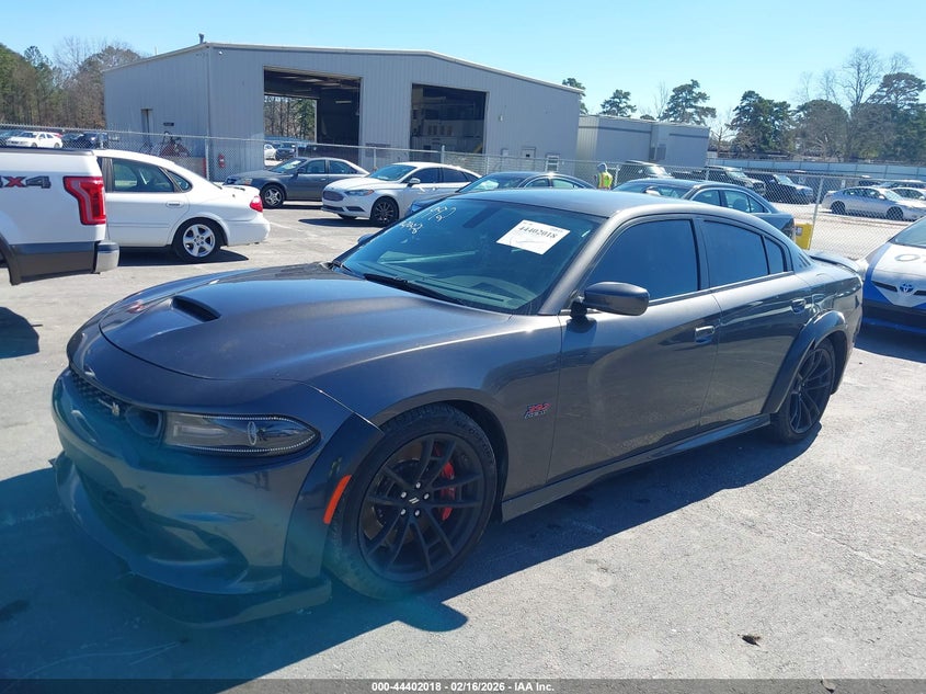 Vin: 2c3cdxgj7mh591992, lot: 44898585, dodge charger scat pack rwd 20212