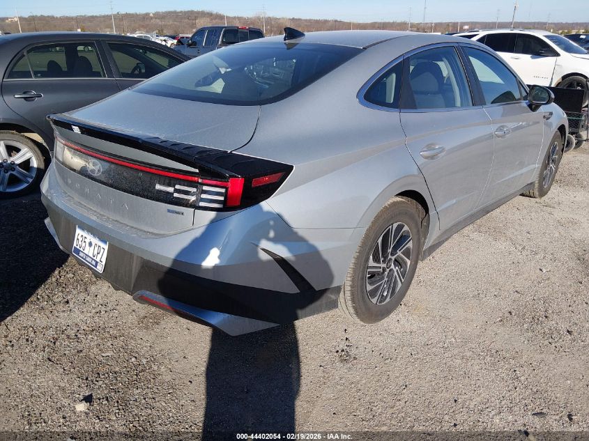 2026 Hyundai Sonata Hybrid Blue