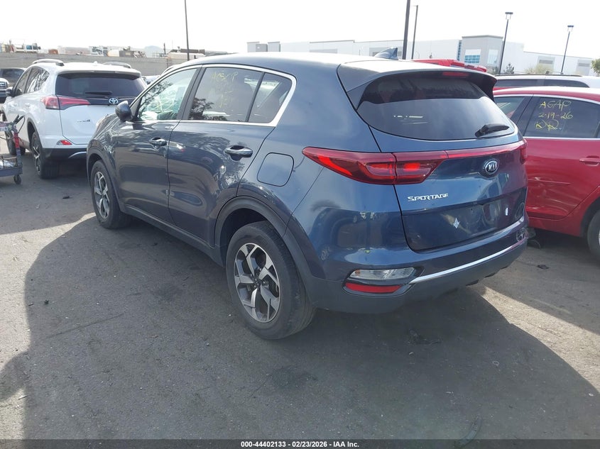 VIN KNDPM3AC0M7845411 2021 KIA SPORTAGE LX