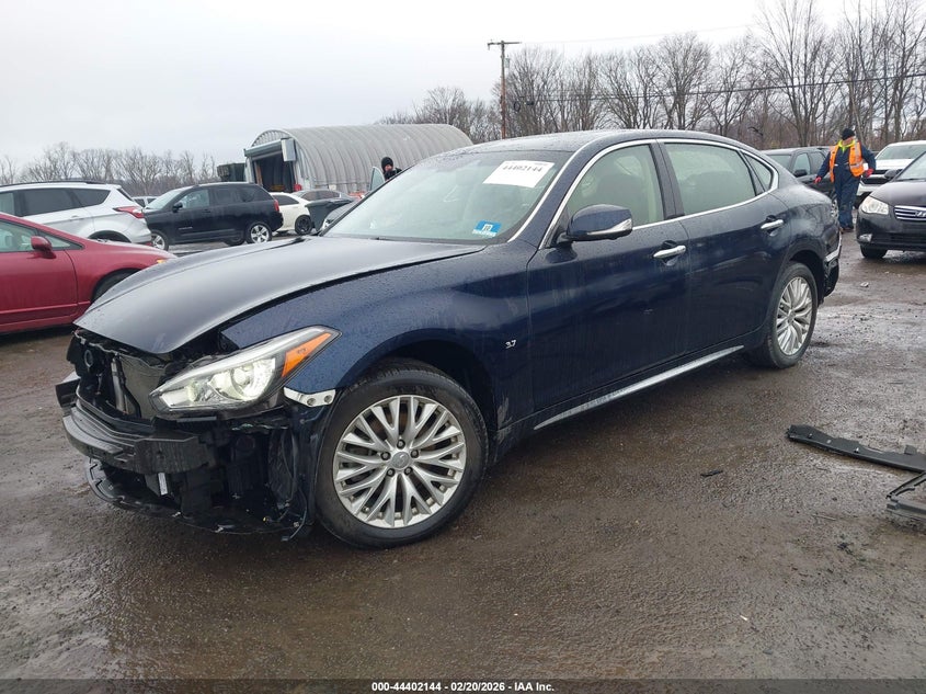 Vin: jn1by1pr7gm720719, lot: 44898711, infiniti q70l 3.7x 20162