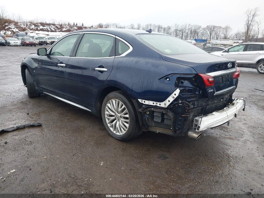 Vin: jn1by1pr7gm720719, lot: 44898711, infiniti q70l 3.7x 20163