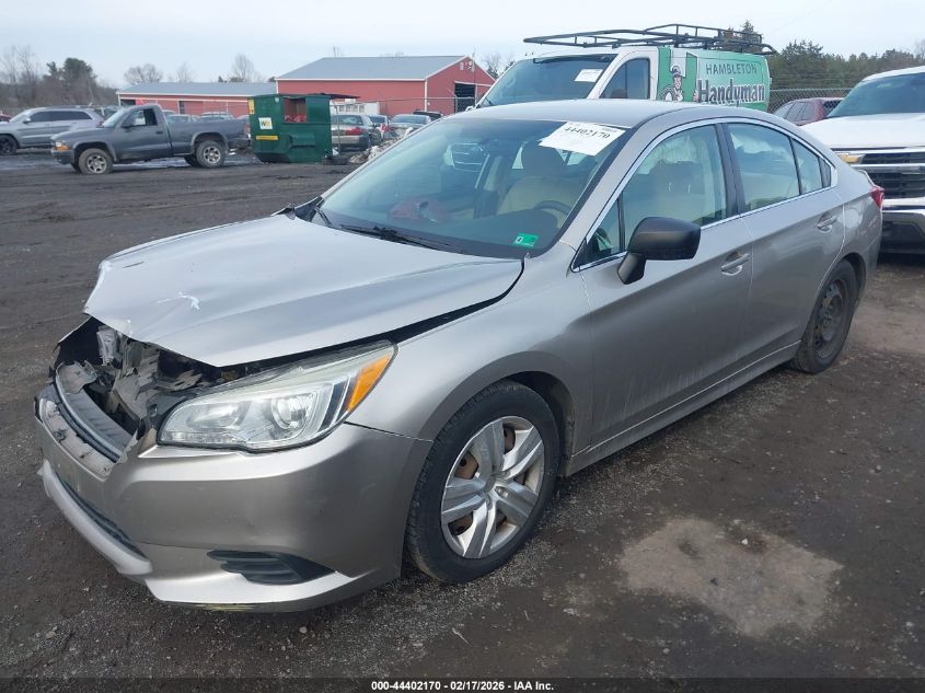 2016 Subaru Legacy 2.5I