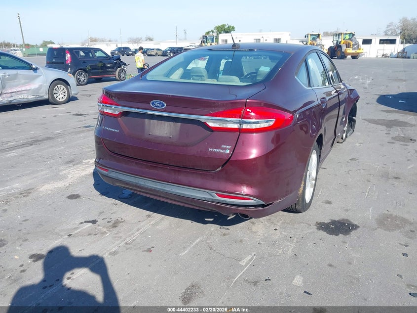 2018 Ford Fusion Hybrid Se