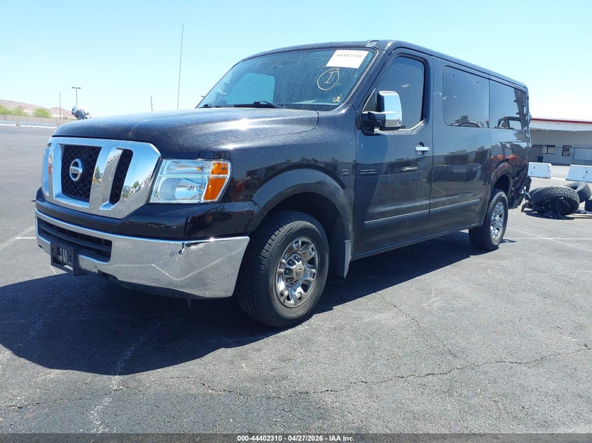 Vin: 5bzbf0aa6jn850122, lot: 44898877, nissan nv passenger nv3500 hd sv v6 20182