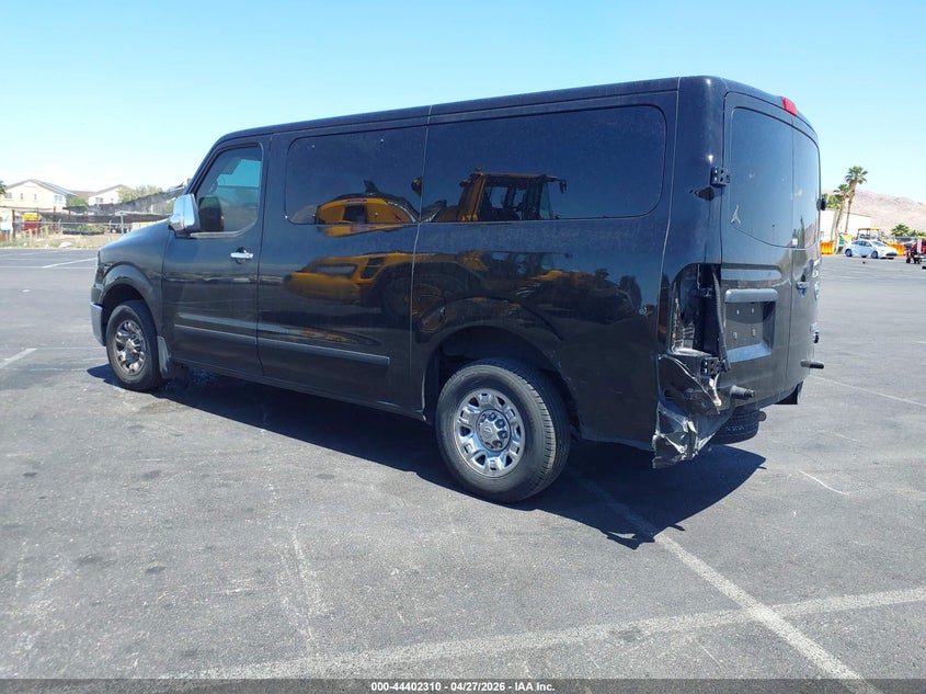 Vin: 5bzbf0aa6jn850122, lot: 44898877, nissan nv passenger nv3500 hd sv v6 20183