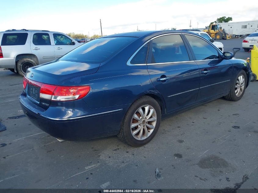 2006 Hyundai Azera Limited/Se