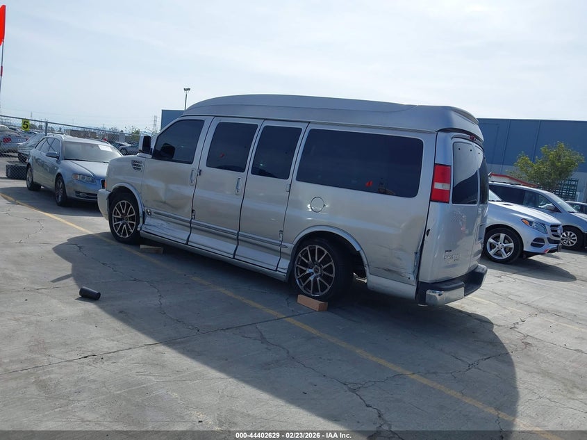Vin: 1gds7dc42c1113565, lot: 44899196, gmc savana 1500 upfitter 20123