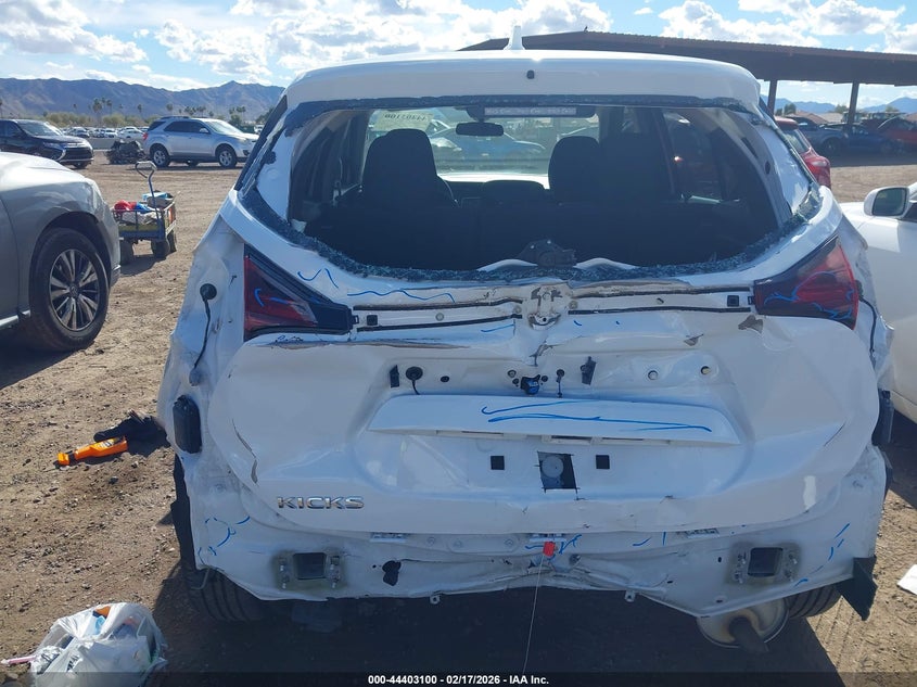 2022 Nissan Kicks S Xtronic Cvt VIN: 3N1CP5BV4NL531004 Lot: 44403100