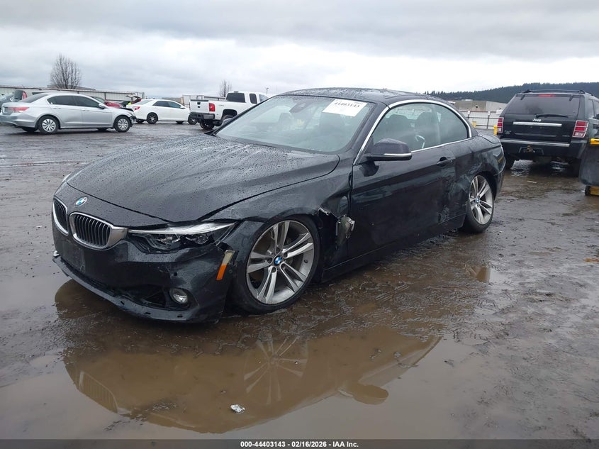 Vin: wba4z3c51kef31018, lot: 44899710, bmw 430i xdrive 20192