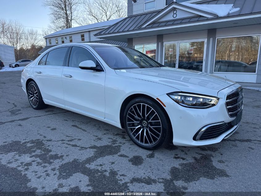 2021 Mercedes-Benz S 580 4Matic