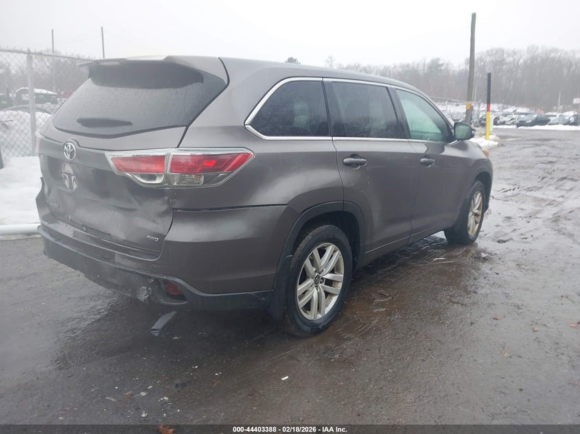 2016 Toyota Highlander Le V6