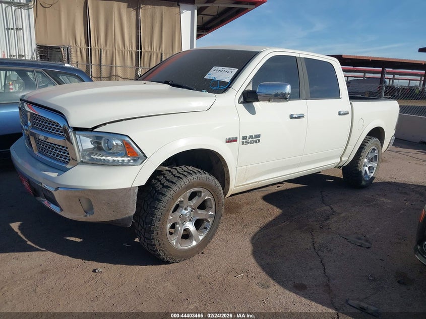 Vin: 1c6rr7nt0gs270523, lot: 44900027, ram 1500 laramie 20162