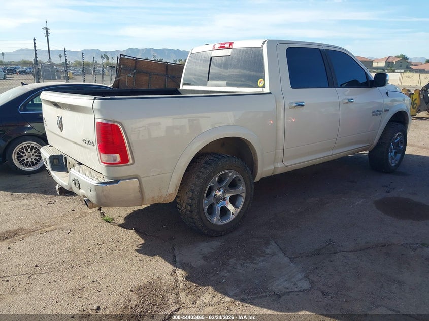 Vin: 1c6rr7nt0gs270523, lot: 44900027, ram 1500 laramie 20164