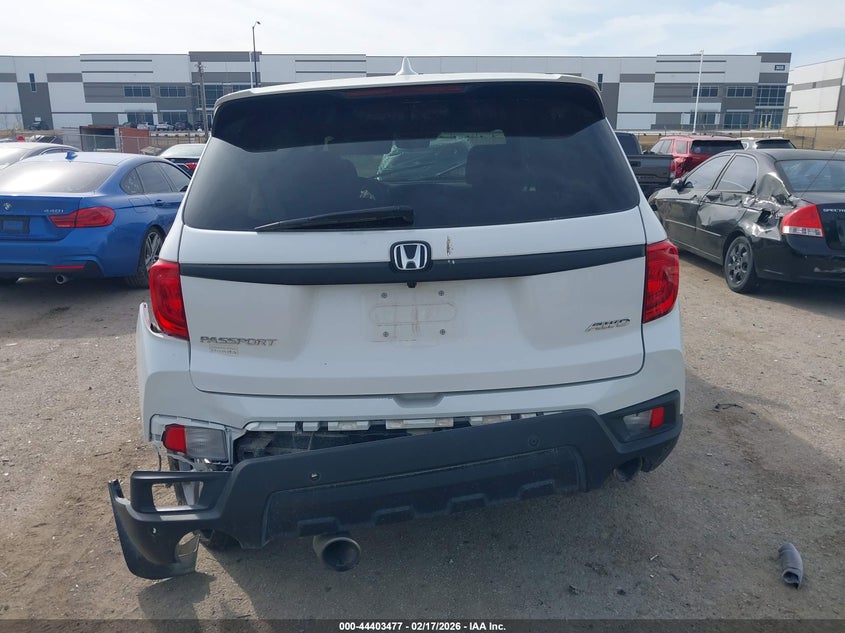 2023 Honda Passport Awd Ex-L VIN: 5FNYF8H58PB035557 Lot: 44403477