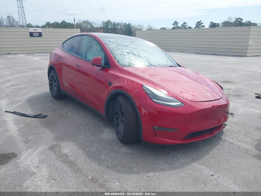 Vin: 7saygdef5pf670144, lot: 44900046, tesla model y performance dual motor all-wheel drive 2023 img_1
