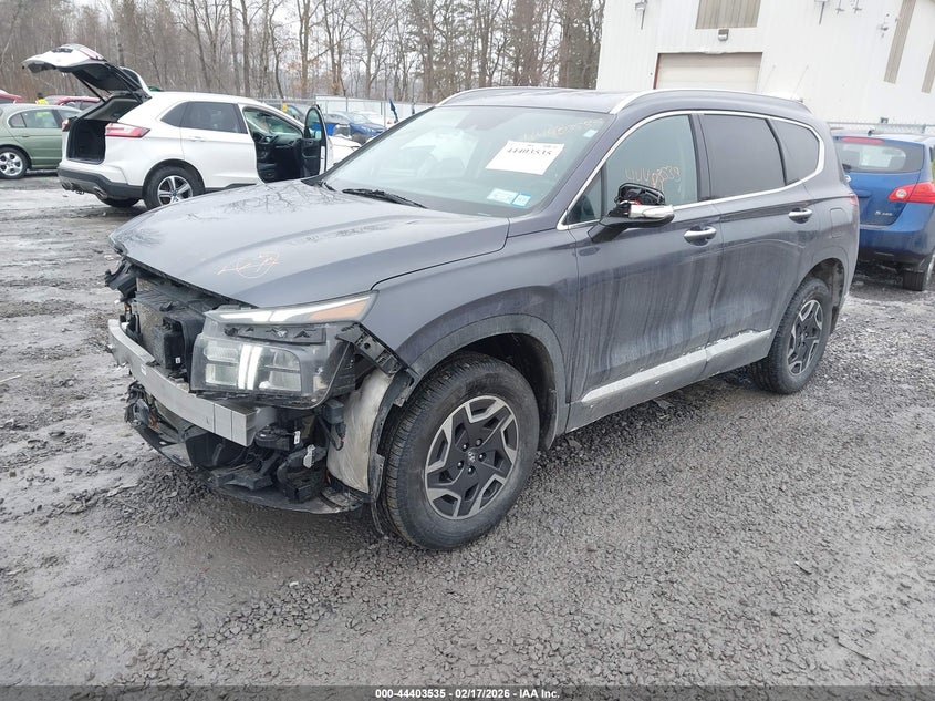 2022 Hyundai Santa Fe Hybrid Blue