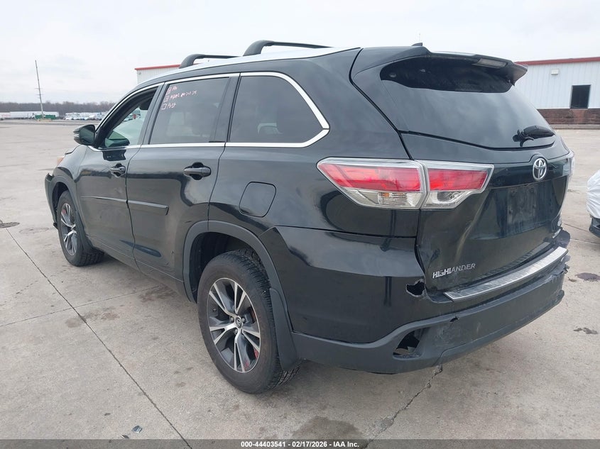 2016 Toyota Highlander Xle V6