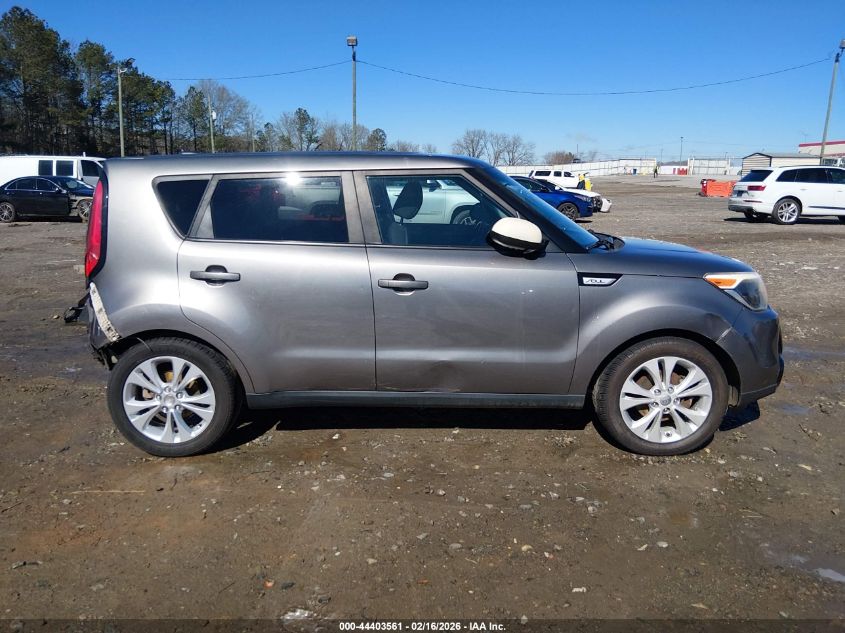 2016 Kia Soul + VIN: KNDJP3A56G7331355 Lot: 44403561