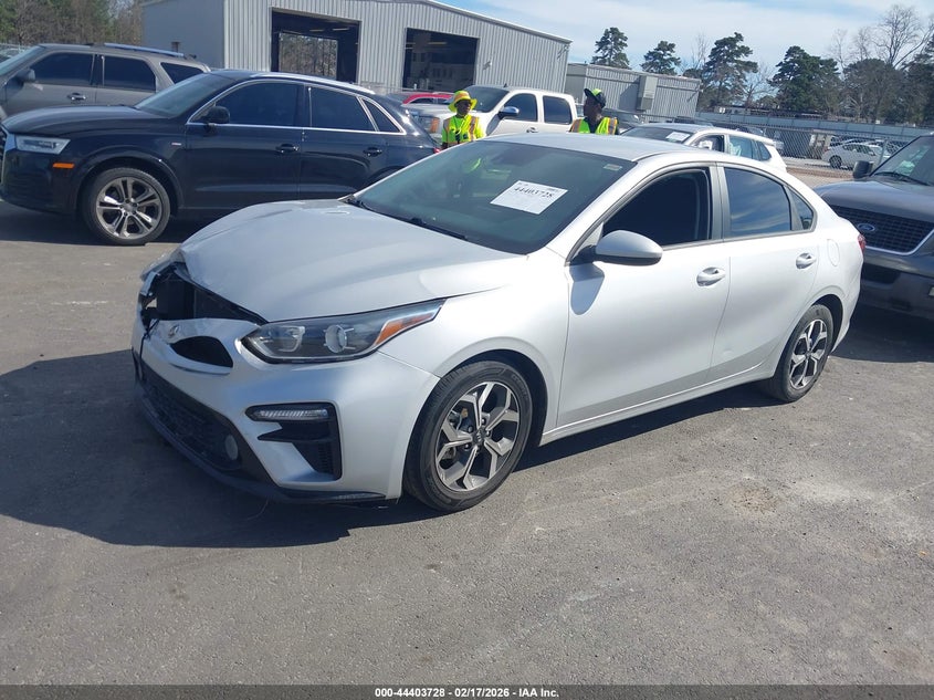 Vin: 3kpf24ad0me333678, lot: 44900295, kia forte lxs 20212