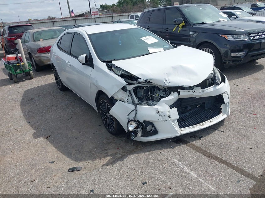 2015 Toyota Corolla S Plus