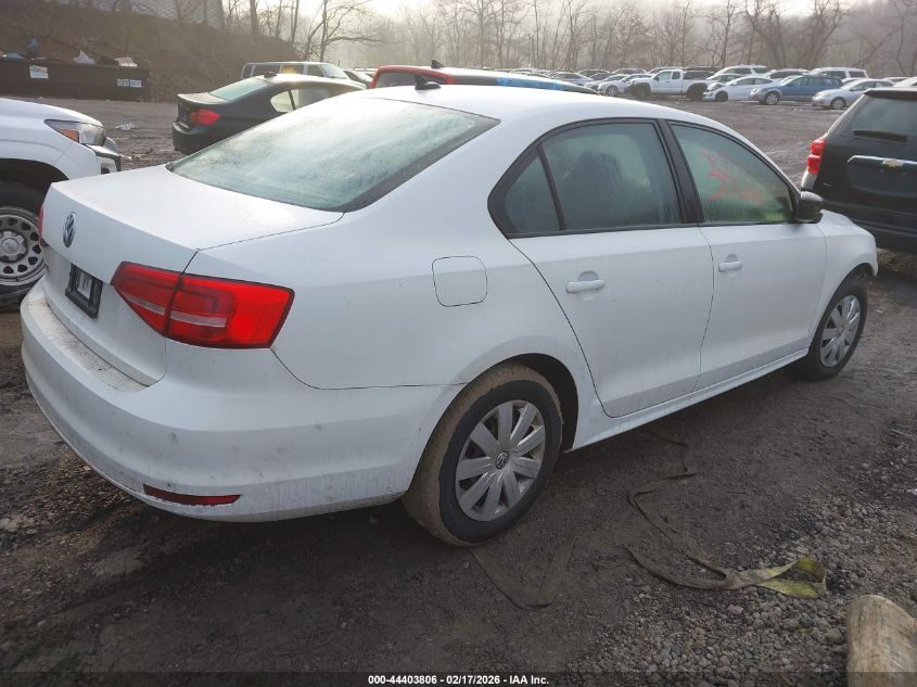 2015 Volkswagen Jetta 2.0L S