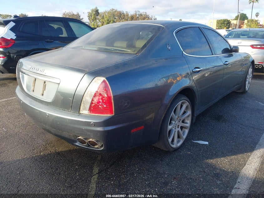 2007 Maserati Quattroporte Base Duoselect/Executive Duoselect/Sport Gt Duoselect