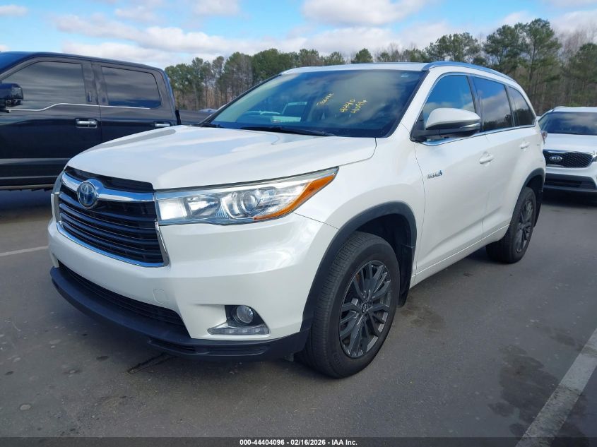 2015 Toyota Highlander Hybrid Limited Platinum V6