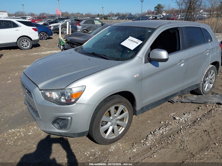 Vin: 4a4ap4auxee017383, lot: 44900665, mitsubishi outlander sport se 20142