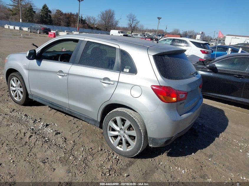 Vin: 4a4ap4auxee017383, lot: 44900665, mitsubishi outlander sport se 20143