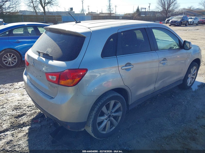 Vin: 4a4ap4auxee017383, lot: 44900665, mitsubishi outlander sport se 20144
