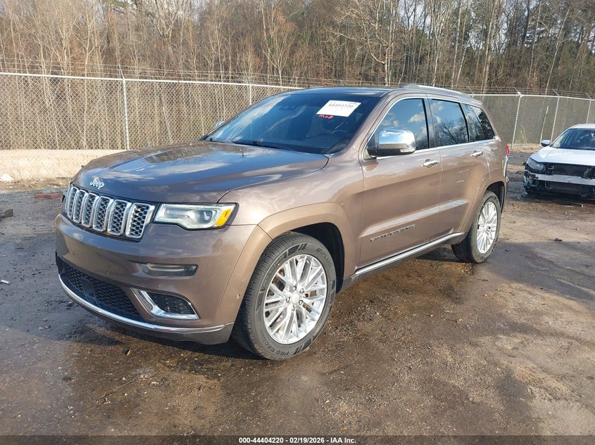 2018 Jeep Grand Cherokee Summit 4X2