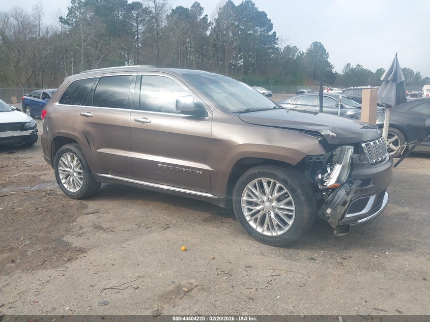 2018 Jeep Grand Cherokee Summit 4X2