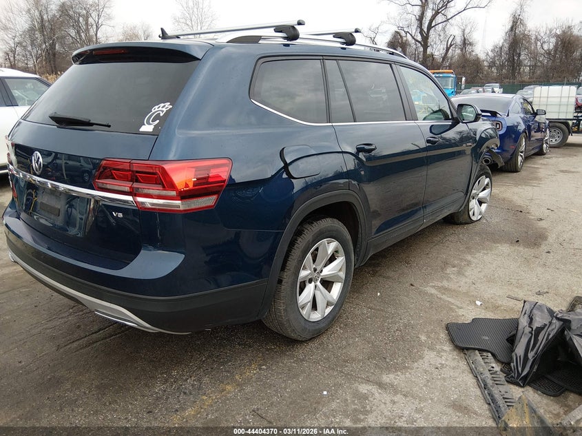 2018 Volkswagen Atlas 3.6L V6 Se/3.6L V6 Se W/Technology