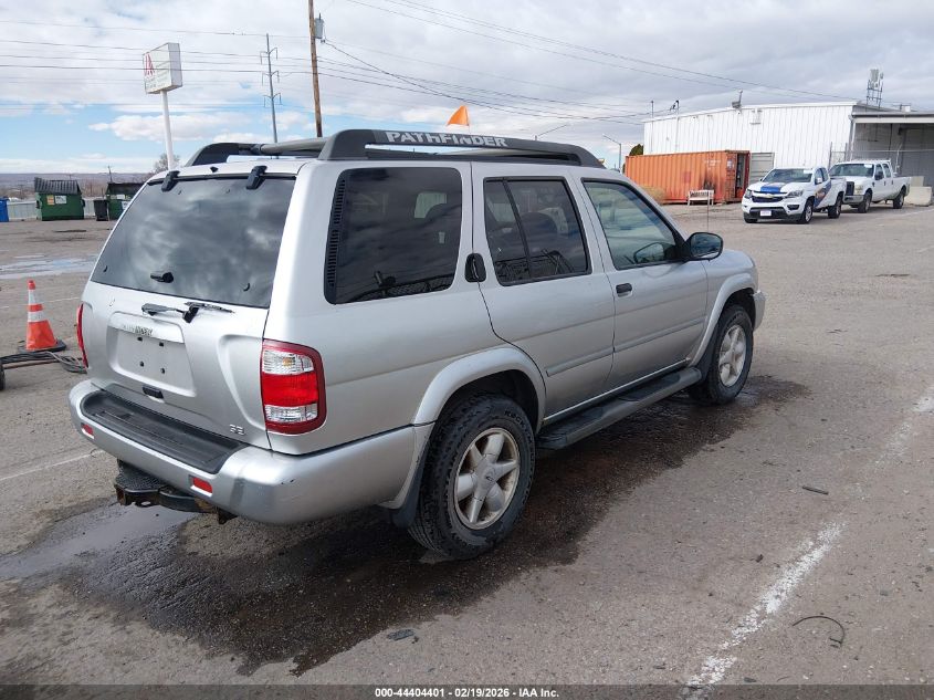 2002 Nissan Pathfinder Se