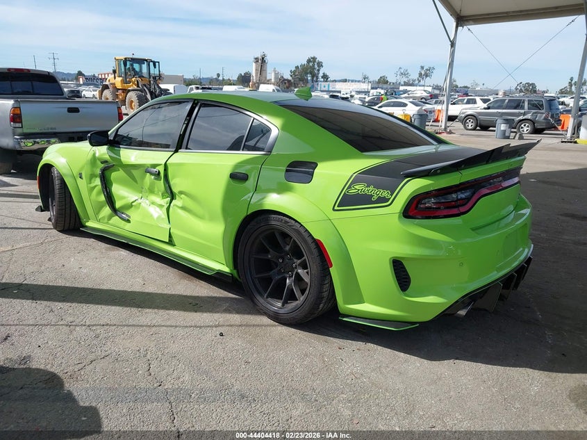 Vin: 2c3cdxgj6ph591566, lot: 44900985, dodge charger scat pack widebody 20233