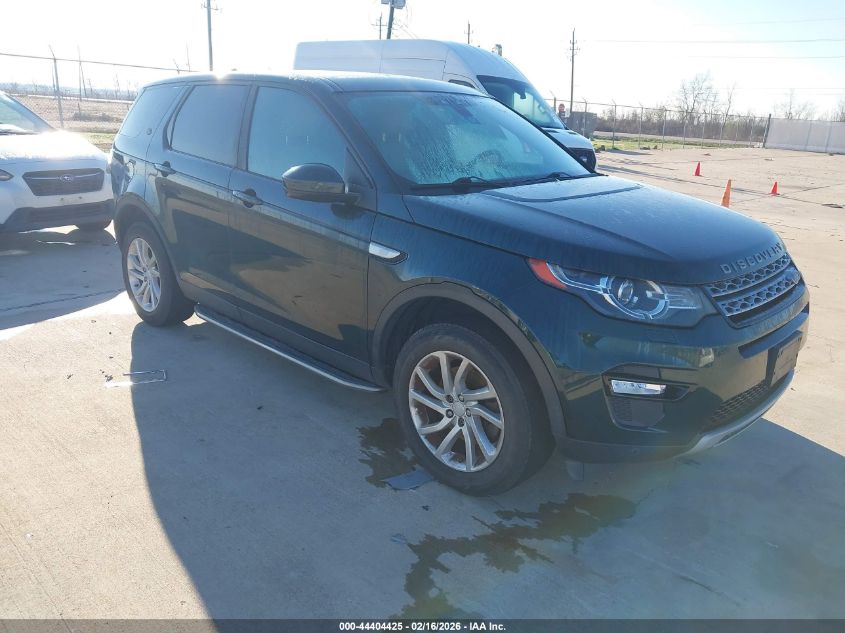 2016 Land Rover Discovery Sport Hse
