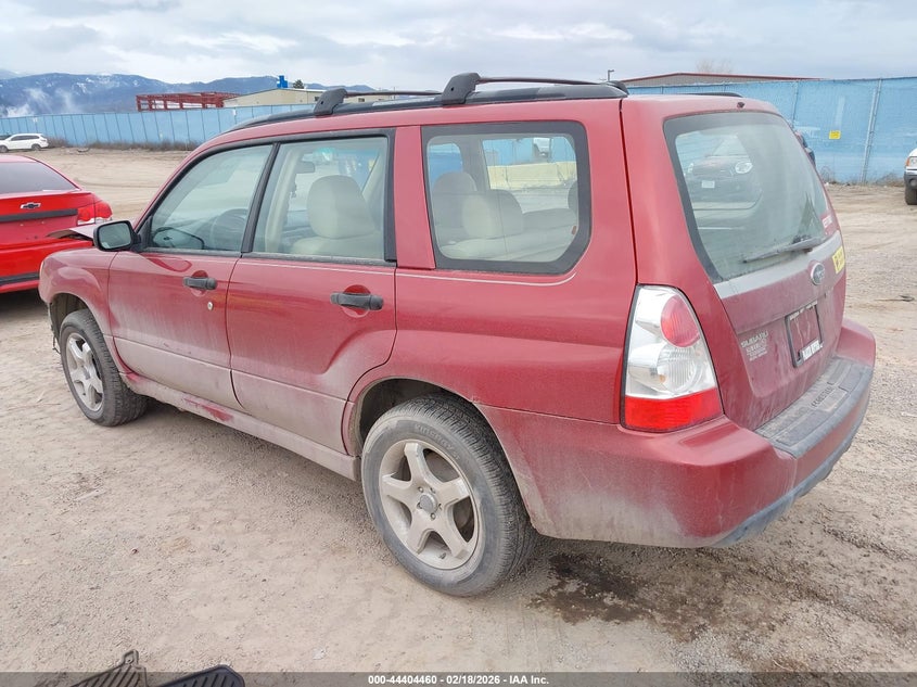 2007 SUBARU FORESTER auction photo 3